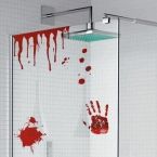 Vinilos Decorativos Baño Sangriento
