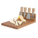 Set de Bambú para Cortar Queso (5 piezas)