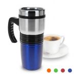 Termo Taza Colores Acero 400 ml