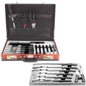 25 Piece Kitchen Knives Briefcase