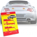 Pegatina Adorno Coche Bandera España