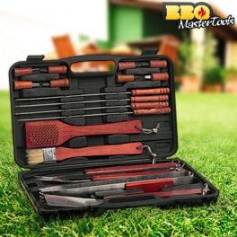 Maletín Utensilios Barbacoa 18 pcs BBQ Master Tools