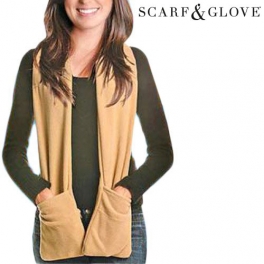 Bufanda Microondas Scarf & Glove