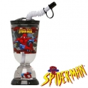 Vaso Base con Pajita Spiderman 275 ml