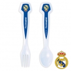 Set de 2 Cubiertos FC Real Madrid