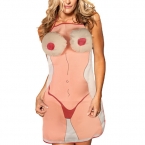Delantal Sexy Mujer Pechos