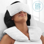 Set Zen Spa (Cojín + Almohadillas Relajantes) | Frío y Calor