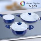 Batería de Cocina Ceramic Chef Pan (5 piezas)